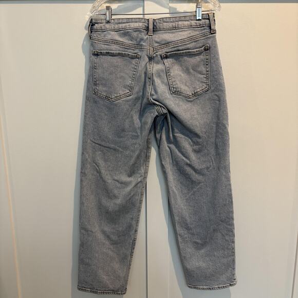 Old Navy Jeans Womens 10 Blue High Rise OG Loose Secret Smooth Pockets Denim - Picture 6 of 11